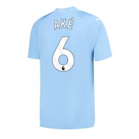 Camisa de time de futebol Manchester City Nathan Ake #6 Replicas 1º Equipamento 2023-24 Manga Curta